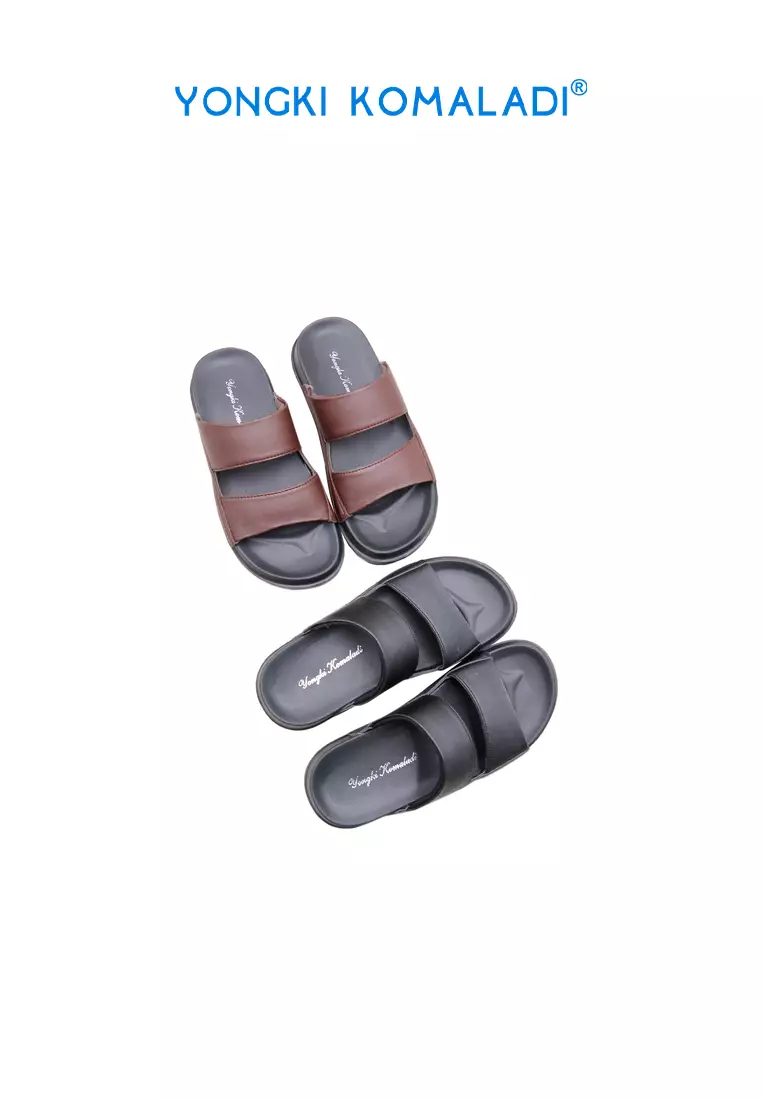 [ ORIGINAL ] YONGKI KOMALADI SANDAL OL-ESRF475-23 HITAM