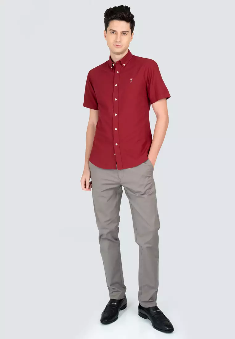 Polo Haus - Men’s Cotton Mix Signature Fit Short Sleeve MBSSVB008