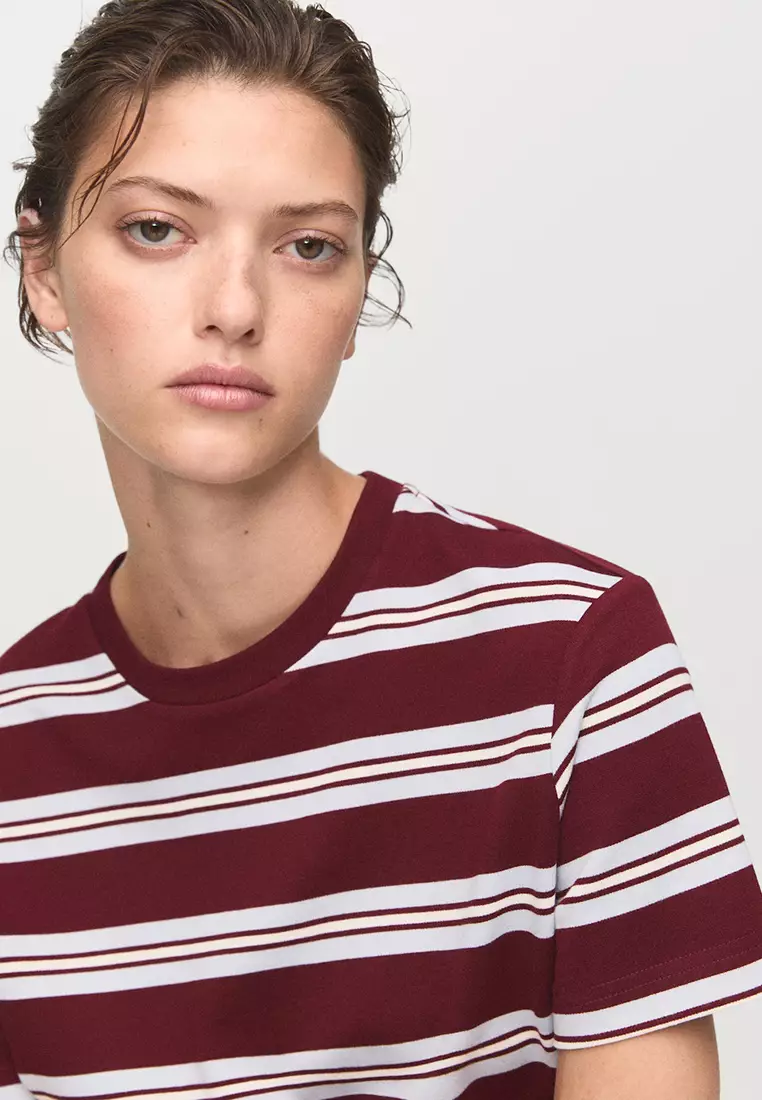 Striped Short-Sleeved T-Shirt