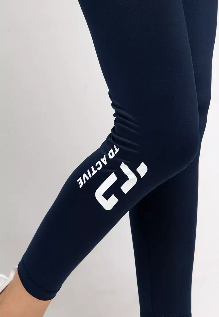 Td Active LB023 Sport Legging Celana Legging Olahraga Wanita Navy