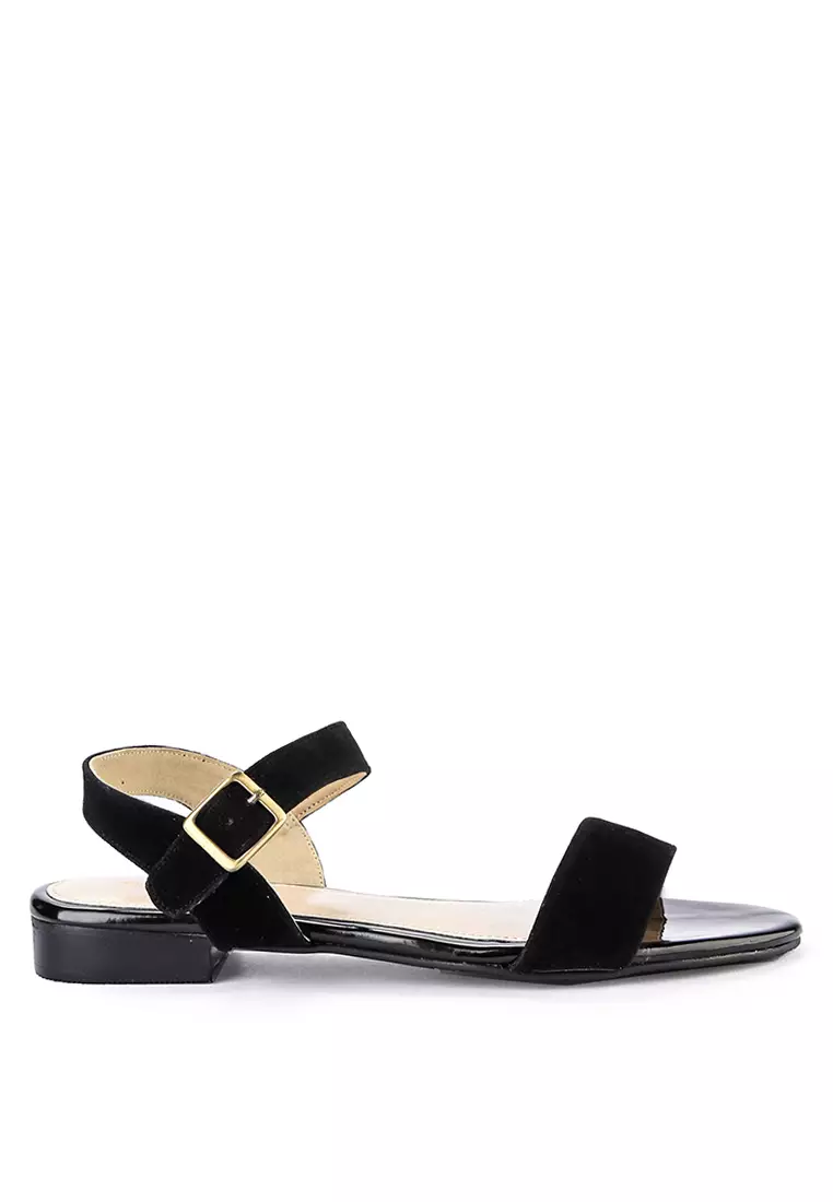 Mathilda Sandal wanita Flat Slip On