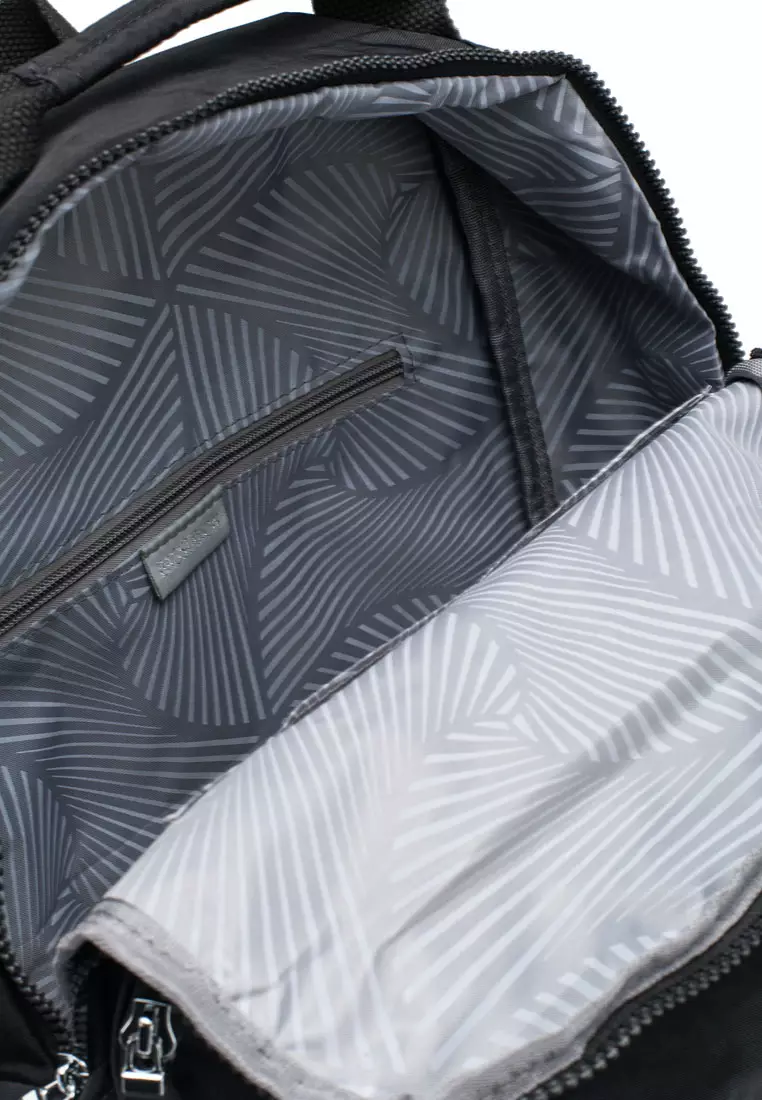 Crinkled Nylon Backpack