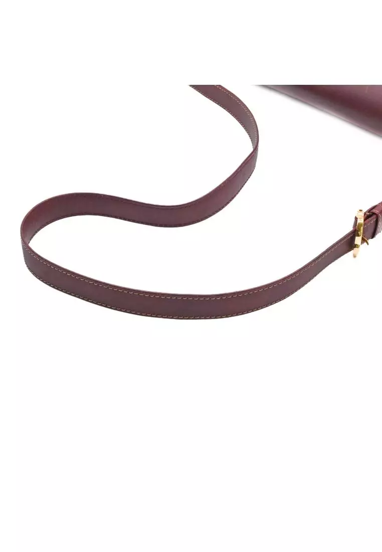 Buy Cartier Pre-Loved Cartier Red Leather Must Line 2025 Online | ZALORA