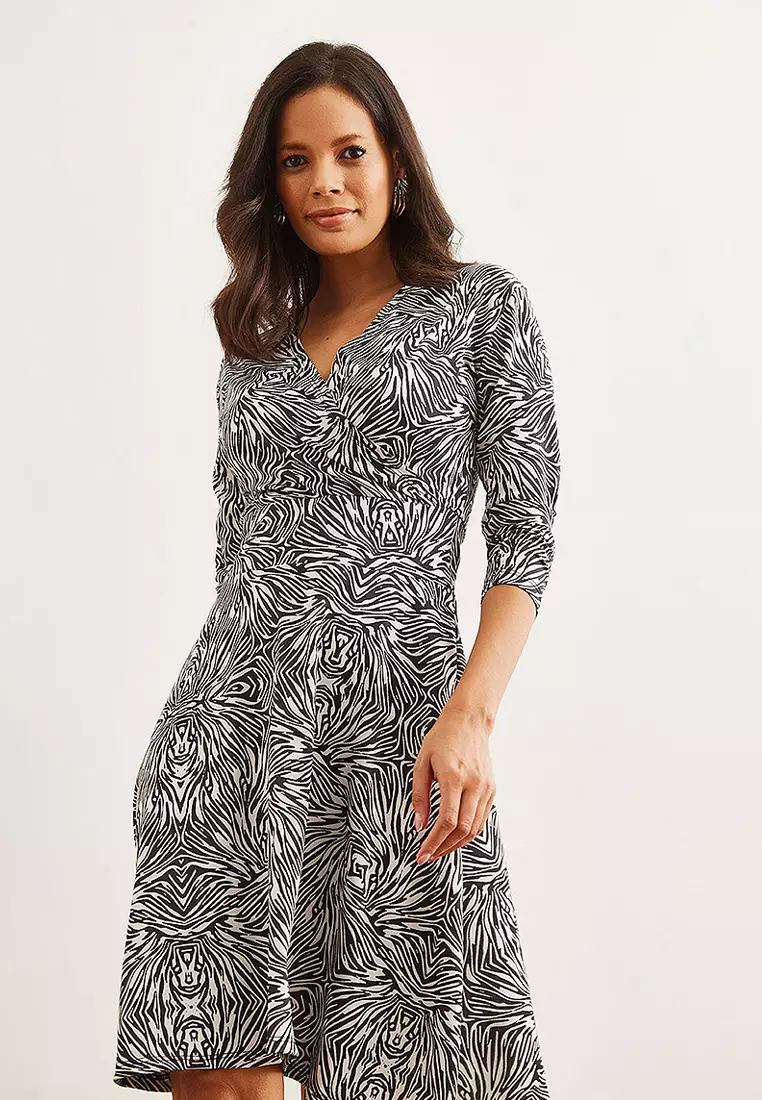 Double-Breasted Knitted Dress