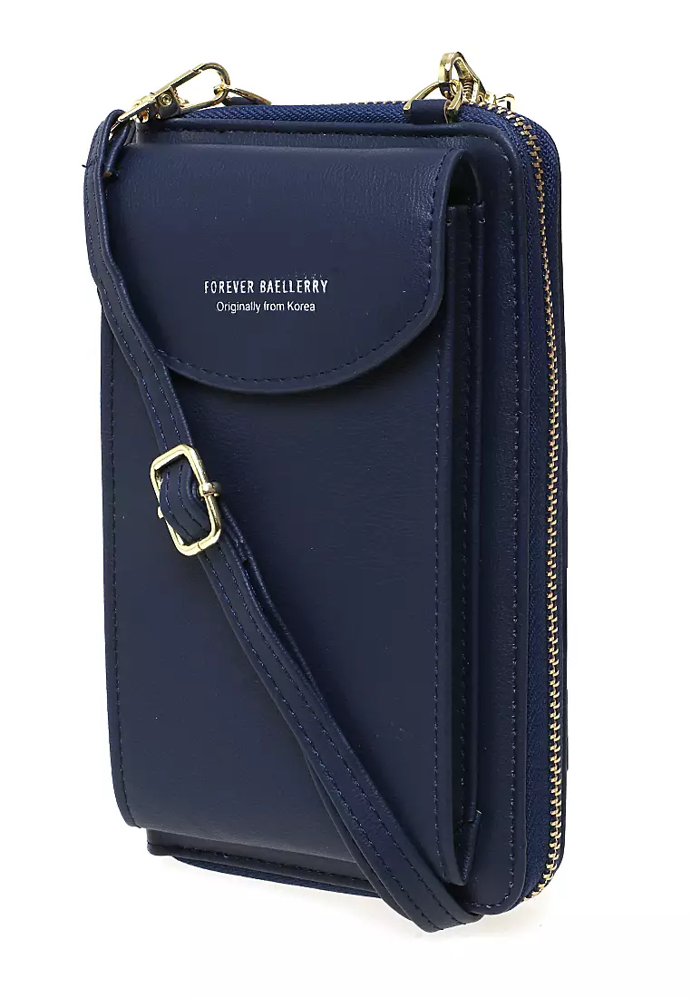 Tas Selempang Wanita Dompet Multifungsi Many Slot Material Kulit Leather ORIGINAL