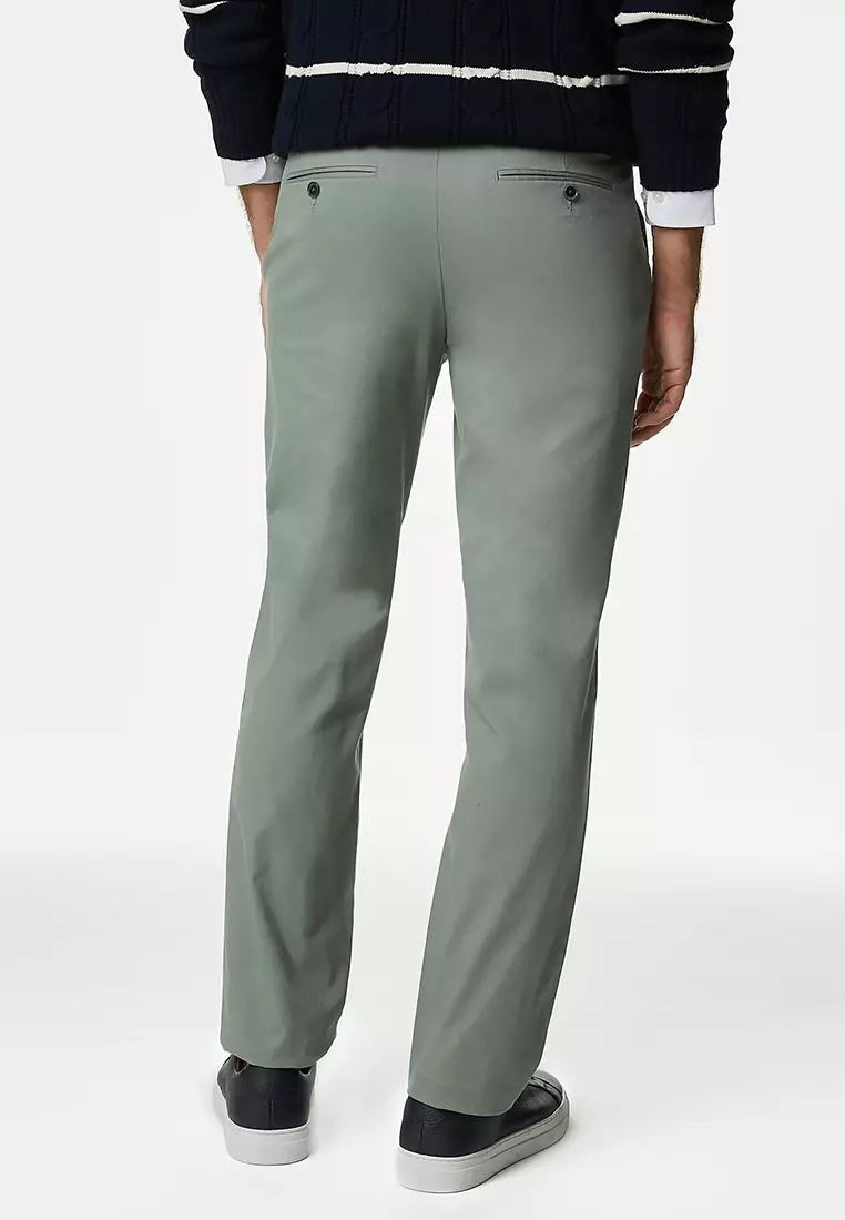 Regular Fit Stretch Chinos