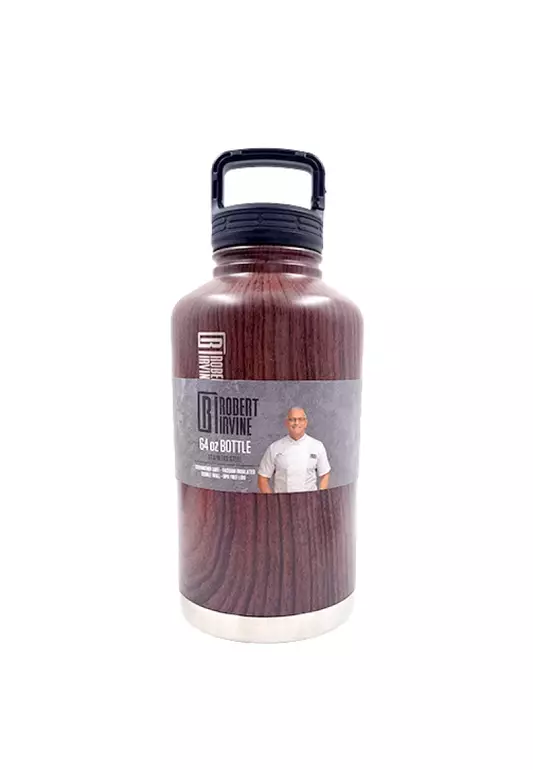 Robert Irvin Bottle 64 Ounce S/S Woodgrain