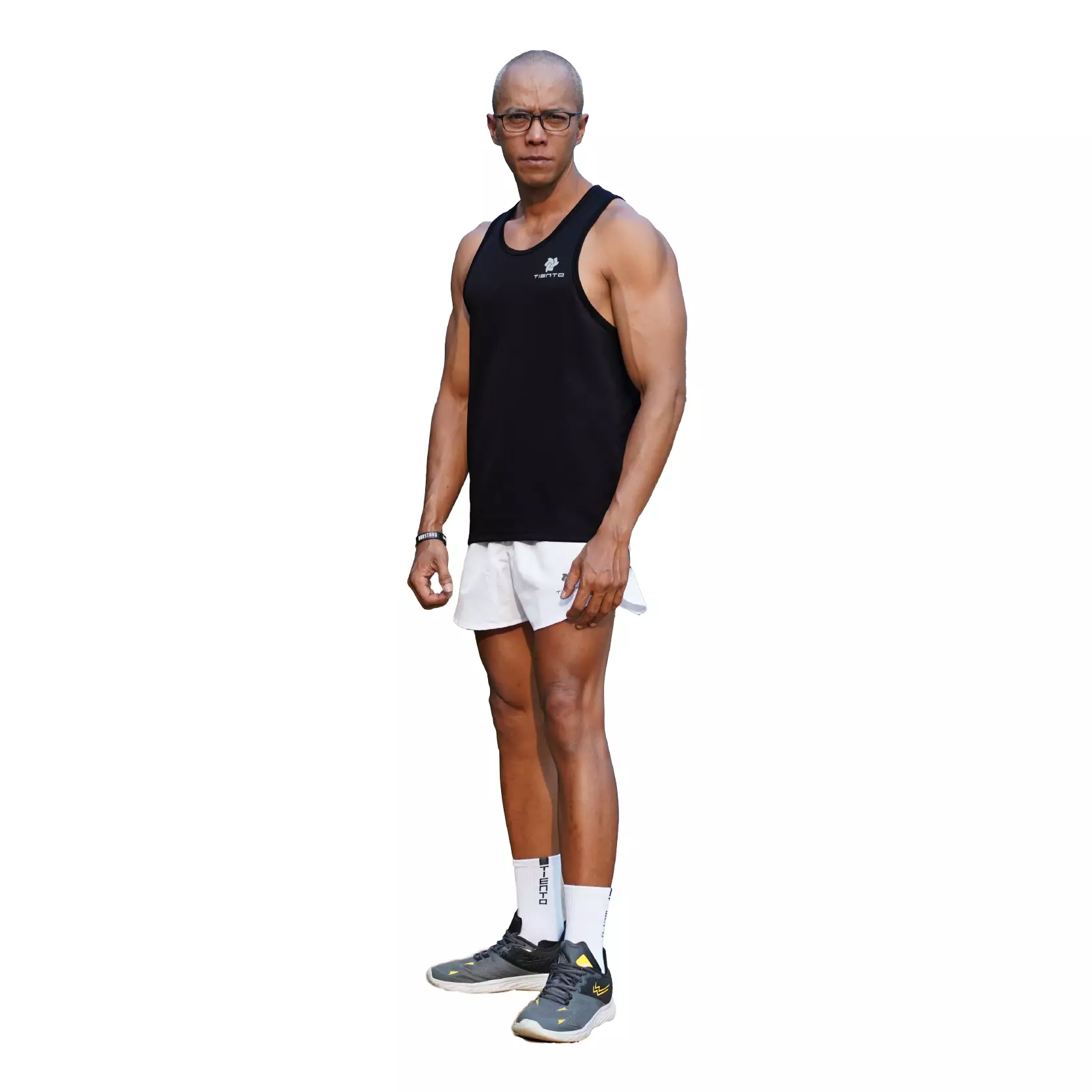 Tiento Singlet Running Baju Sleeve Less  Kaos Dry Fit Olahraga Lari Pria Xcel Series