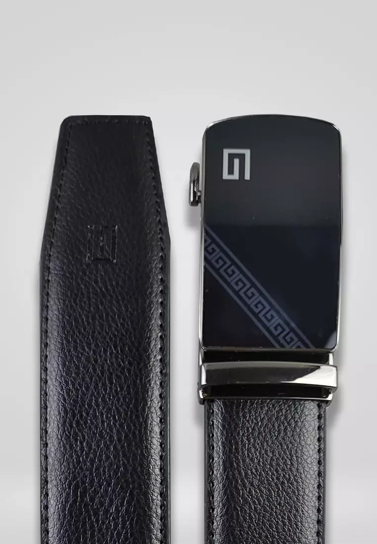 Grandir Ikat Pinggang Pria Kulit Sintetis Premium Sabuk Gesper Men Belt A