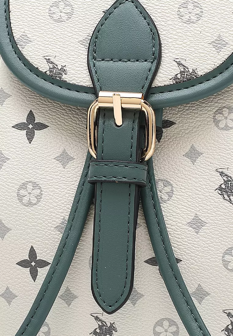 Women's Monogram Mini Backpack - Grey