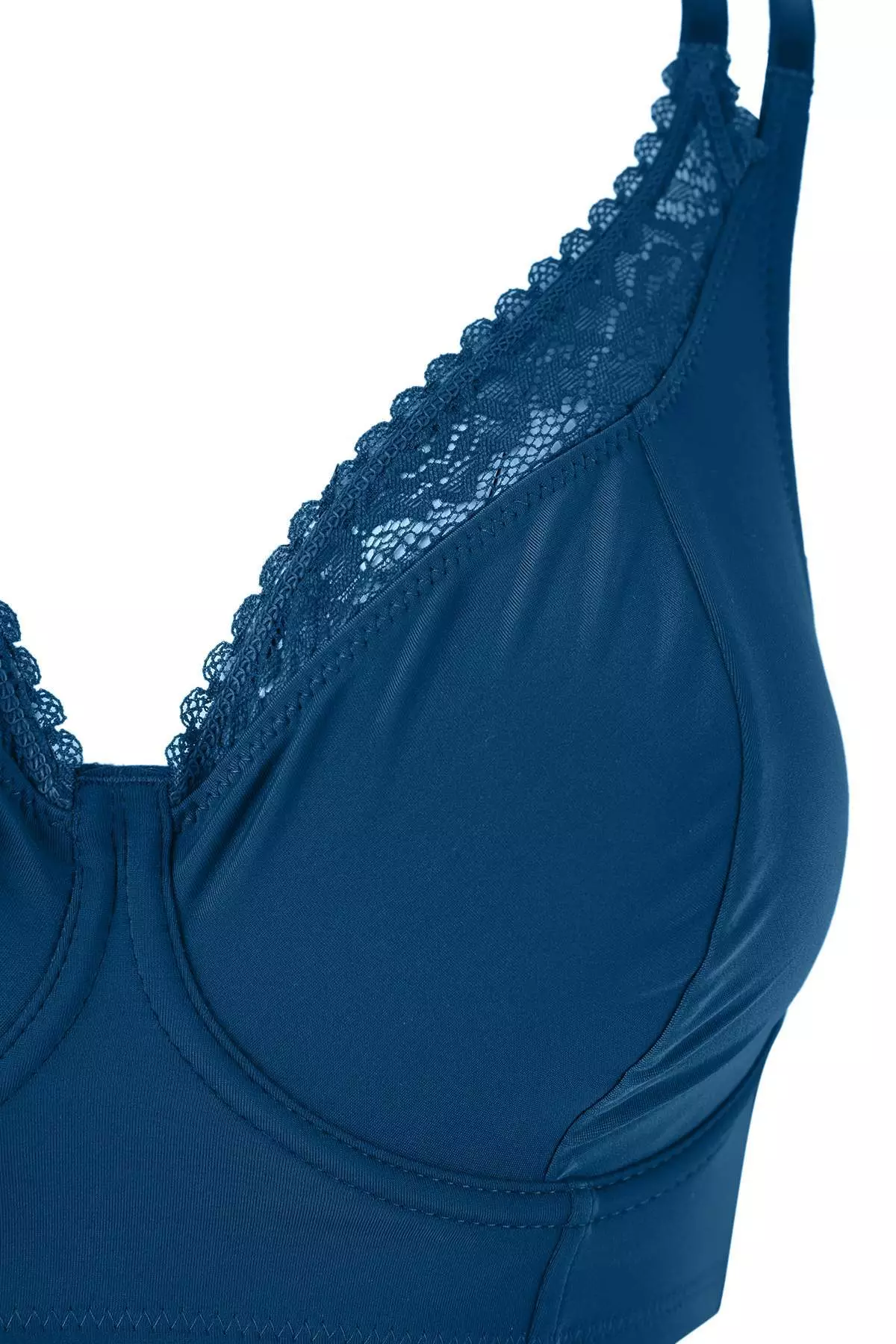 Petrol Lace Li Non-Padded Double Strap Wired Wide Agraf Closure Bra Tbbaw26Cw00001
