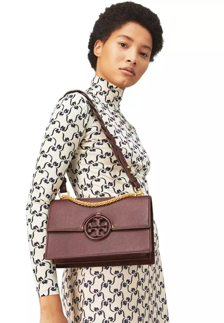Tory Burch Miller Shoulder Bag Tempranillo
