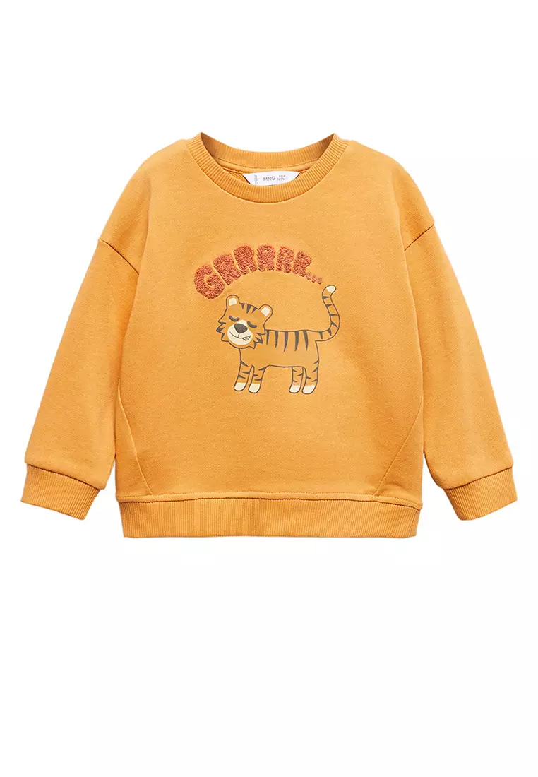 Mango on sale tiger sweatshirt