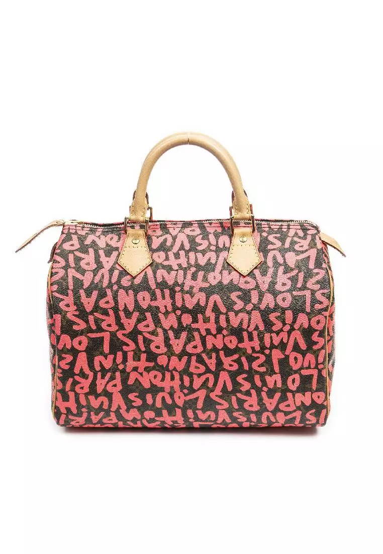 louis vuitton graffiti speedy