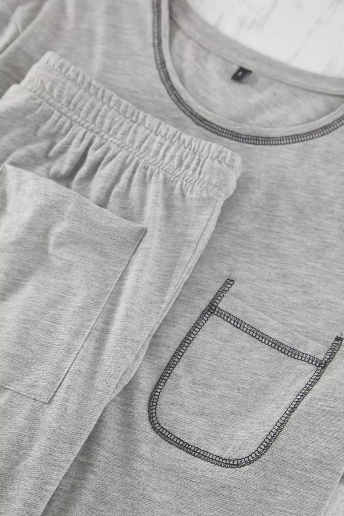 Regular Fit Karyoka Stitched Pyjamas Set