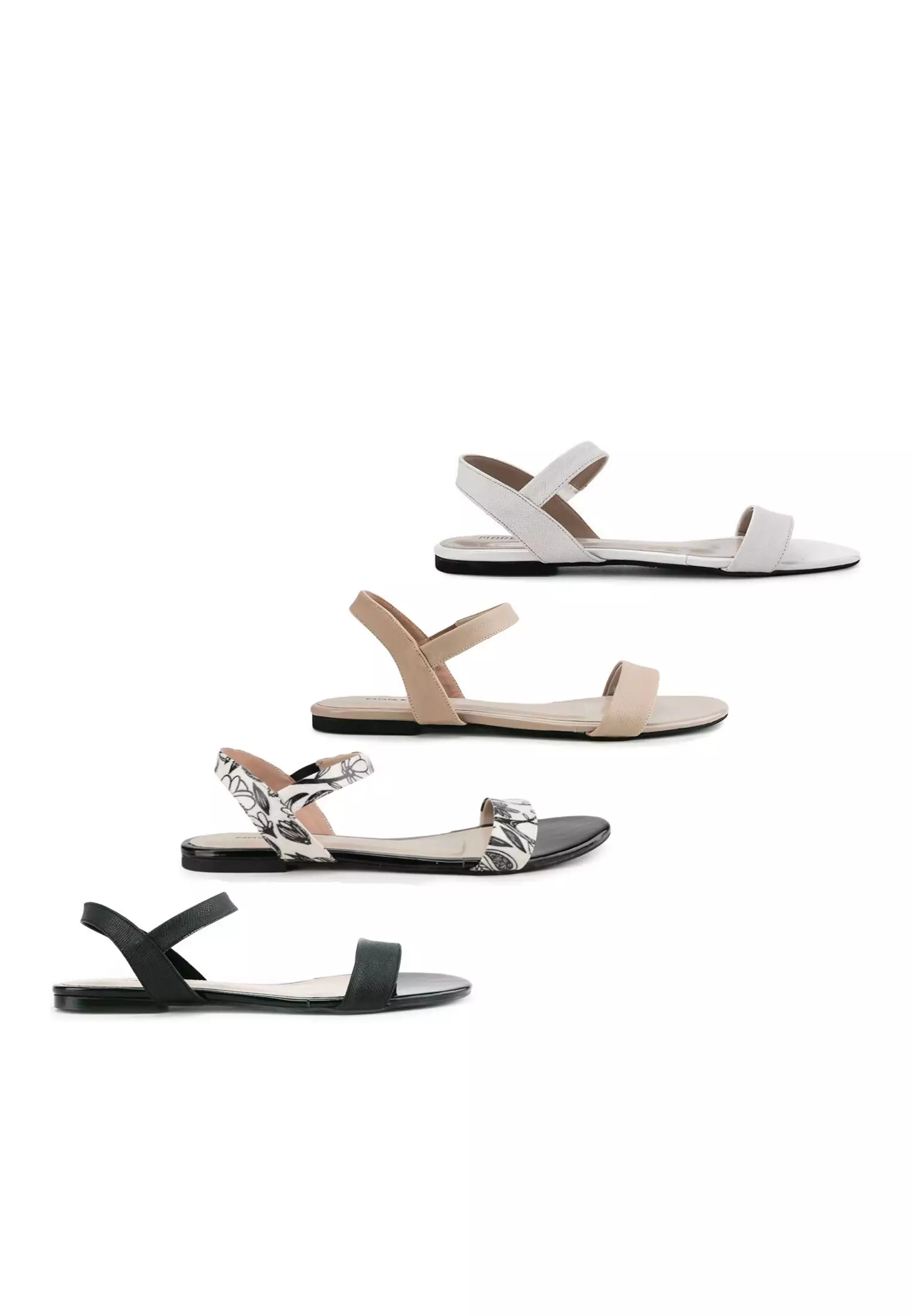 Carmilla Sandal wanita Flat Slip On