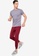 ZALORA ACTIVE red Sport Jogger Pants With Reflective Tape E8AB2AA1F4838AGS_4
