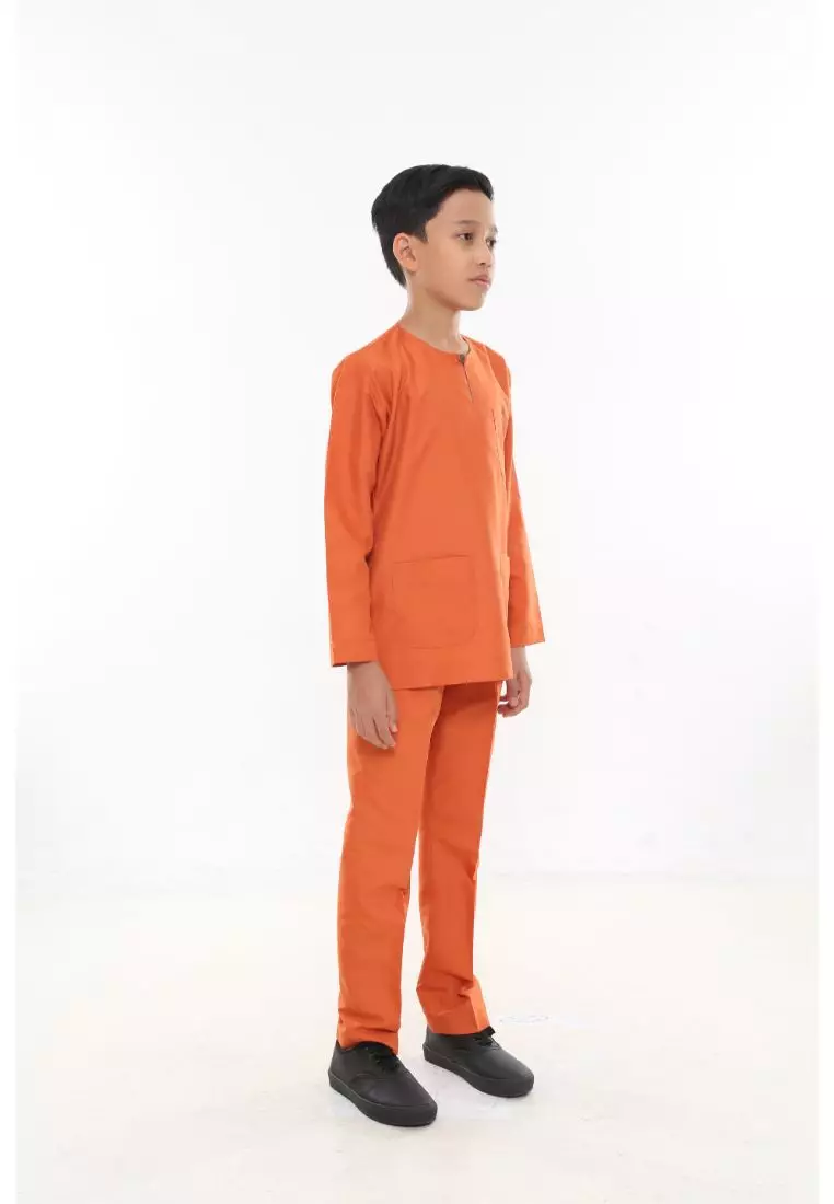 Baju Melayu Moden Teluk Belanga For Kids