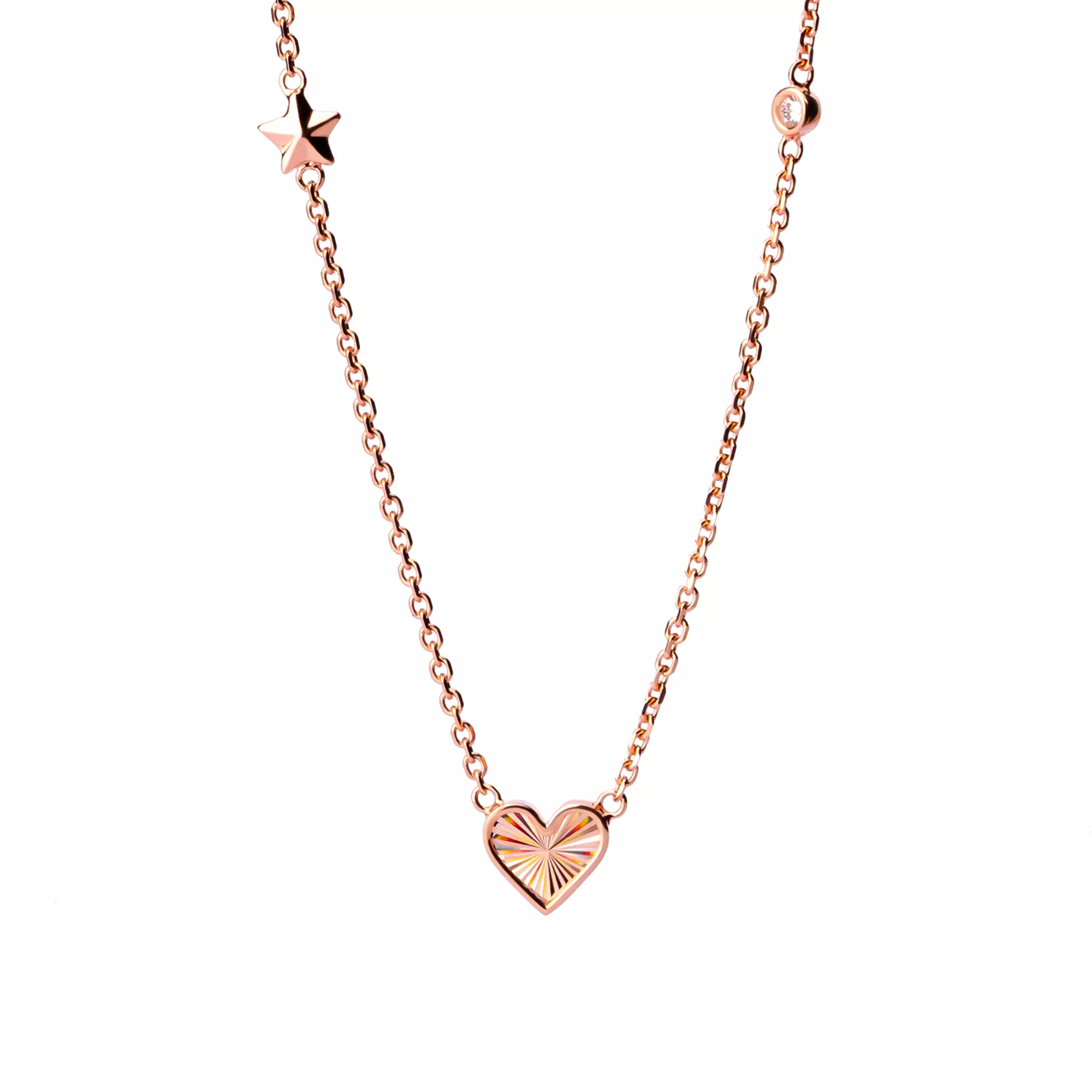 Kalung Serut Emas 7k - Amor Gold Necklace - Lumina Collection - Juene Jewelry