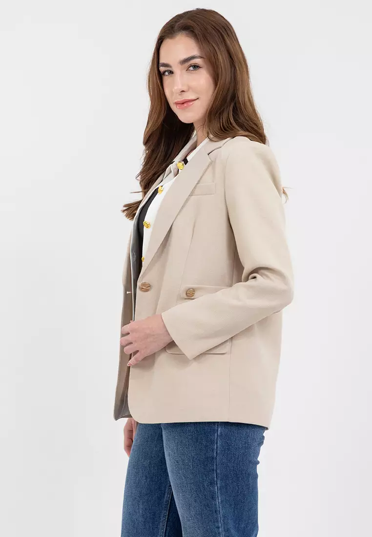 Chic Relax Fit Blazer Jacket