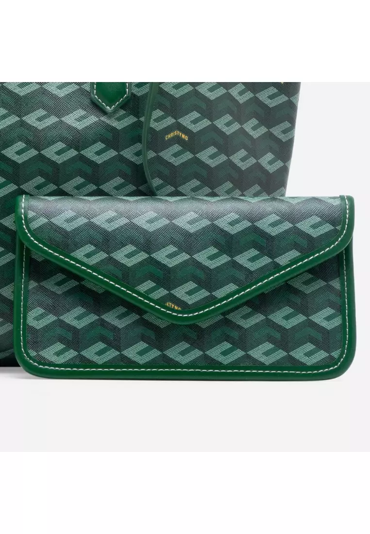 Russo Medium Tote Bag Green