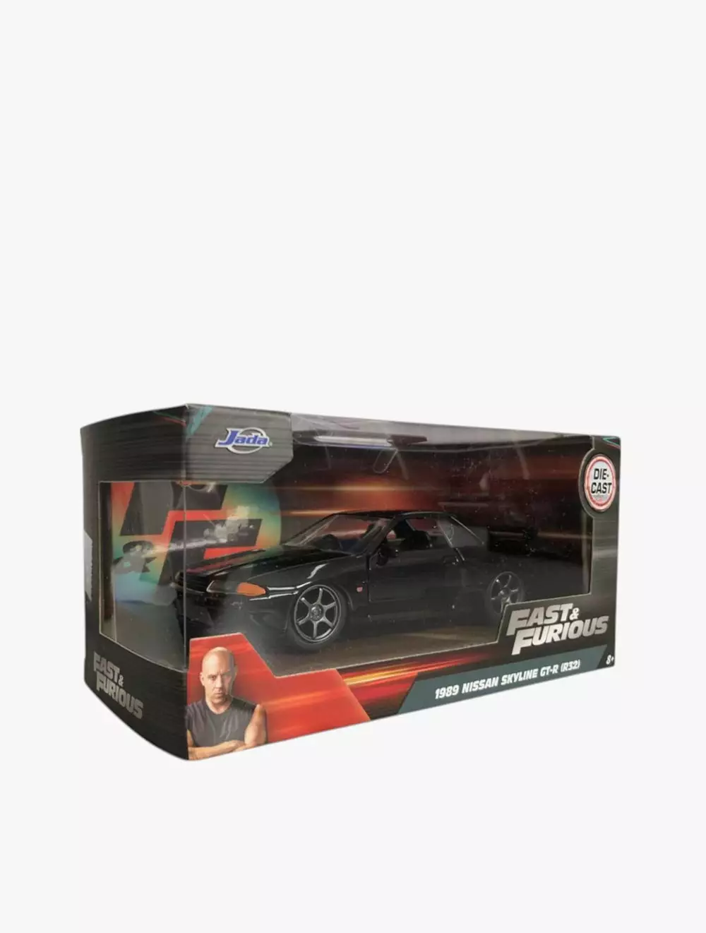 JADA 1:32 FF 1989 Nissan Skyline GT-R R32