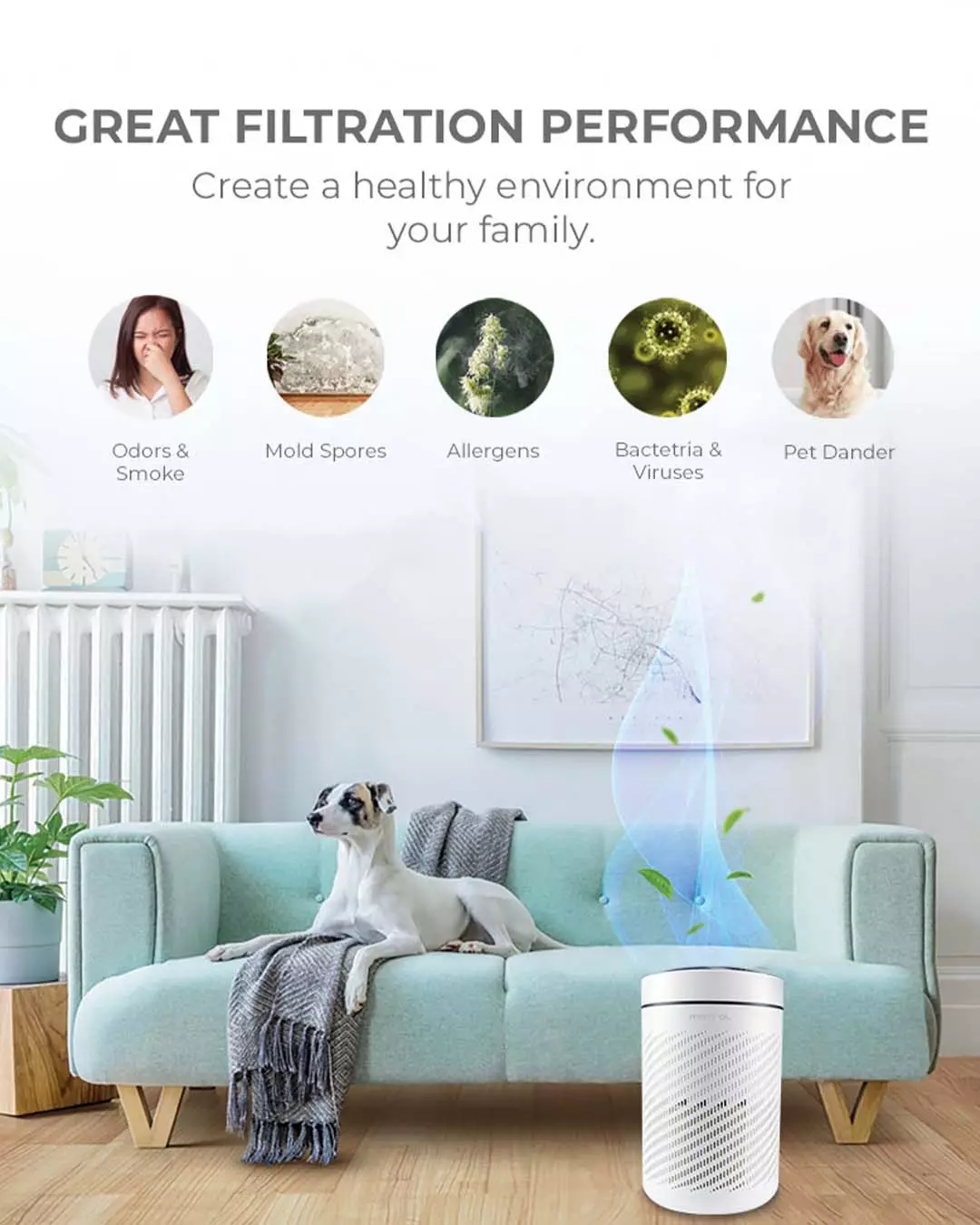 Buy Mistral Mistral Air Purifier With HEPA Filter MAPF03 2024 Online