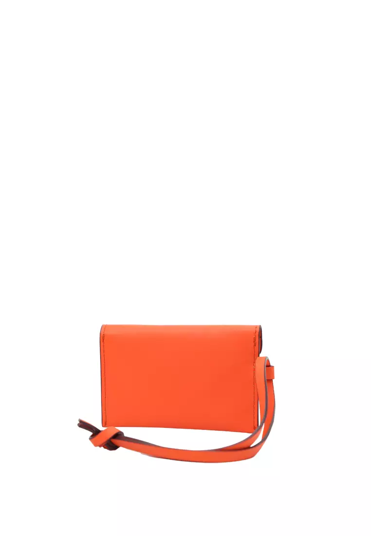 Strap Card Case - Orange