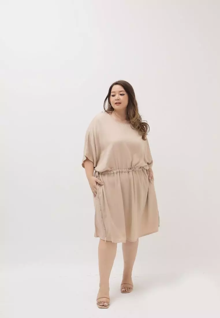 Plus Size Dress Sadie Nude