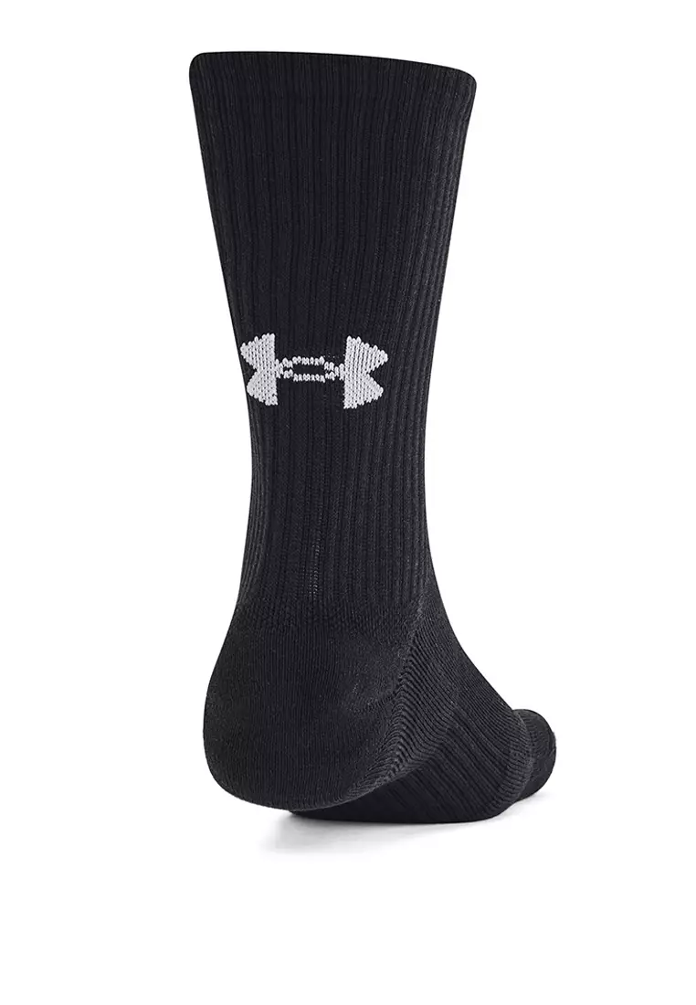 Under Armour Unisex UA Training Cotton 6-Pack Crew Socks