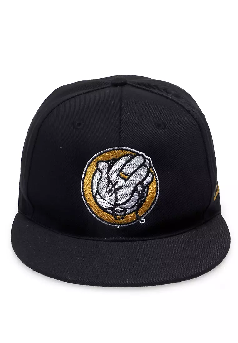 Gemp Cap Snapback Unisex Motif Hand Hope Resizable Strap Material Rafel ORIGINAL - Black
