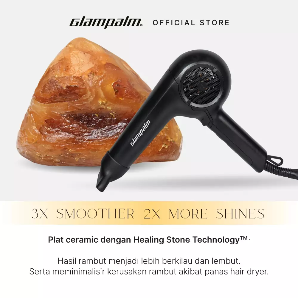 Glampalm Hair Dryer / Pengering Rambut Air Touch GP715AS