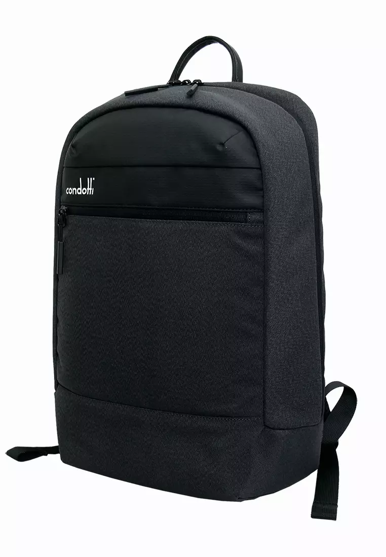 Jual Condotti Condotti Laptop Backpack 83678-16L Dark Grey Original ...