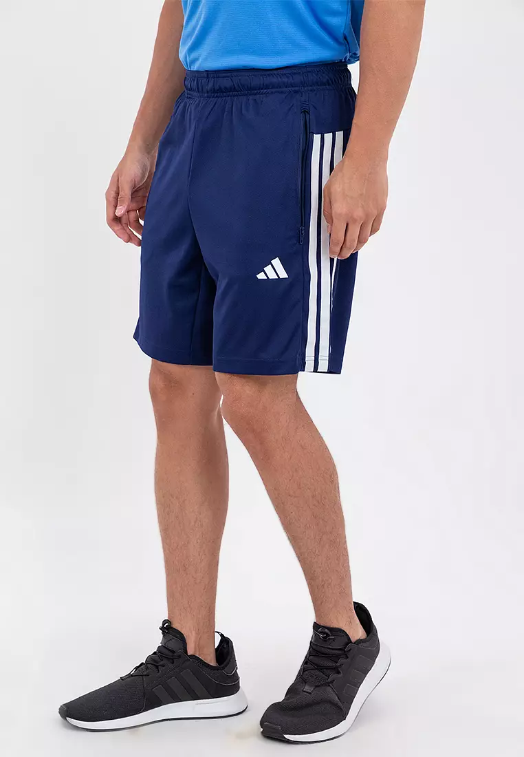 Workout Essentials Base 3-Stripes Pique Short 7-Inch