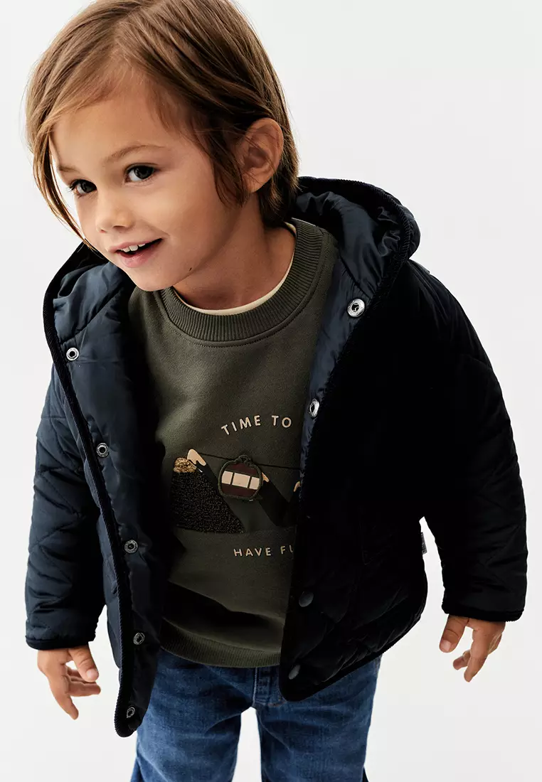 Jual MANGO BABY Applique Detail Sweatshirt Original 2023 ZALORA
