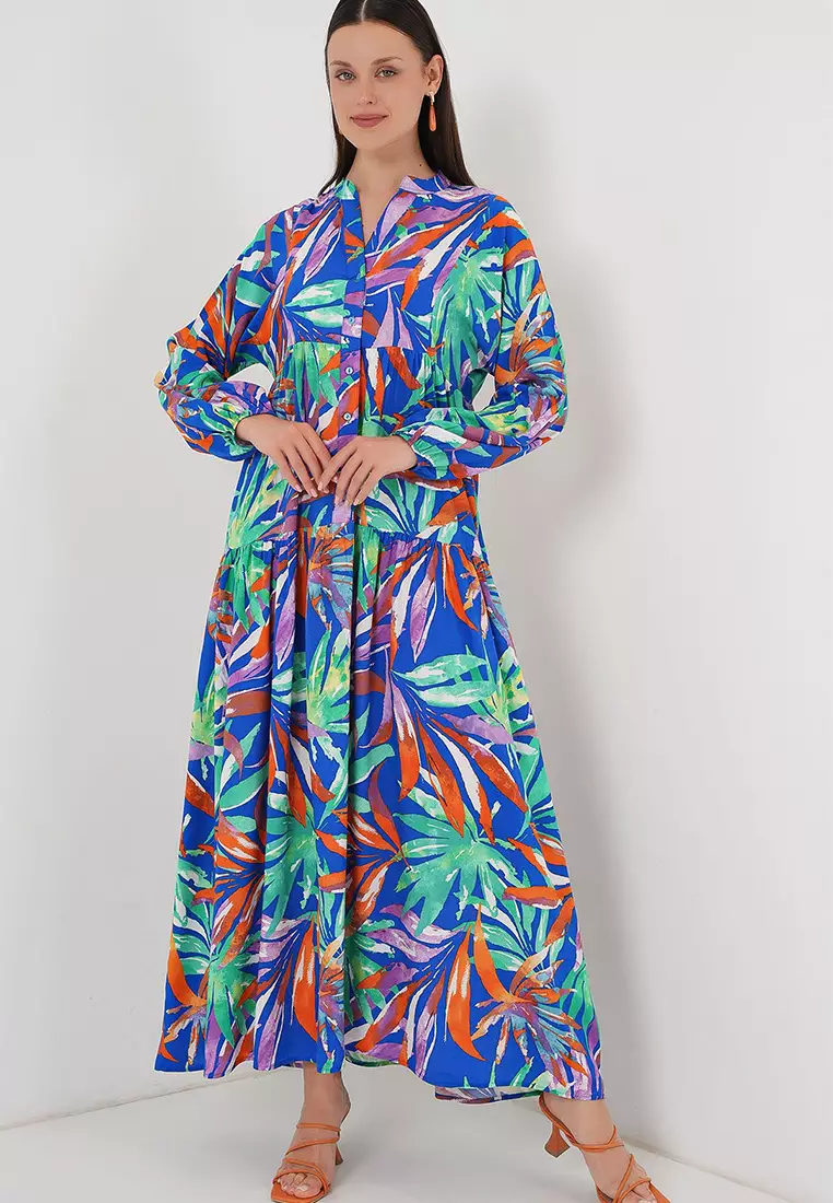 Modest Viscose Maxi Dress