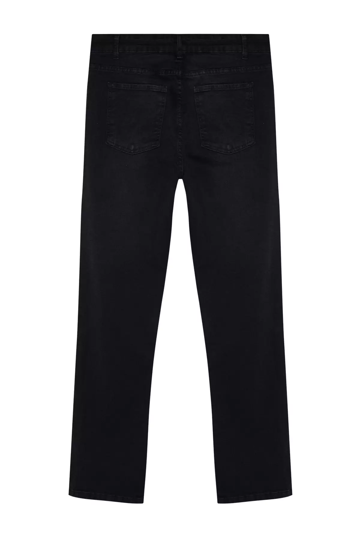 Black Smoke Regular Fit Jeans Denim Trousers Tmnaw23Je00036