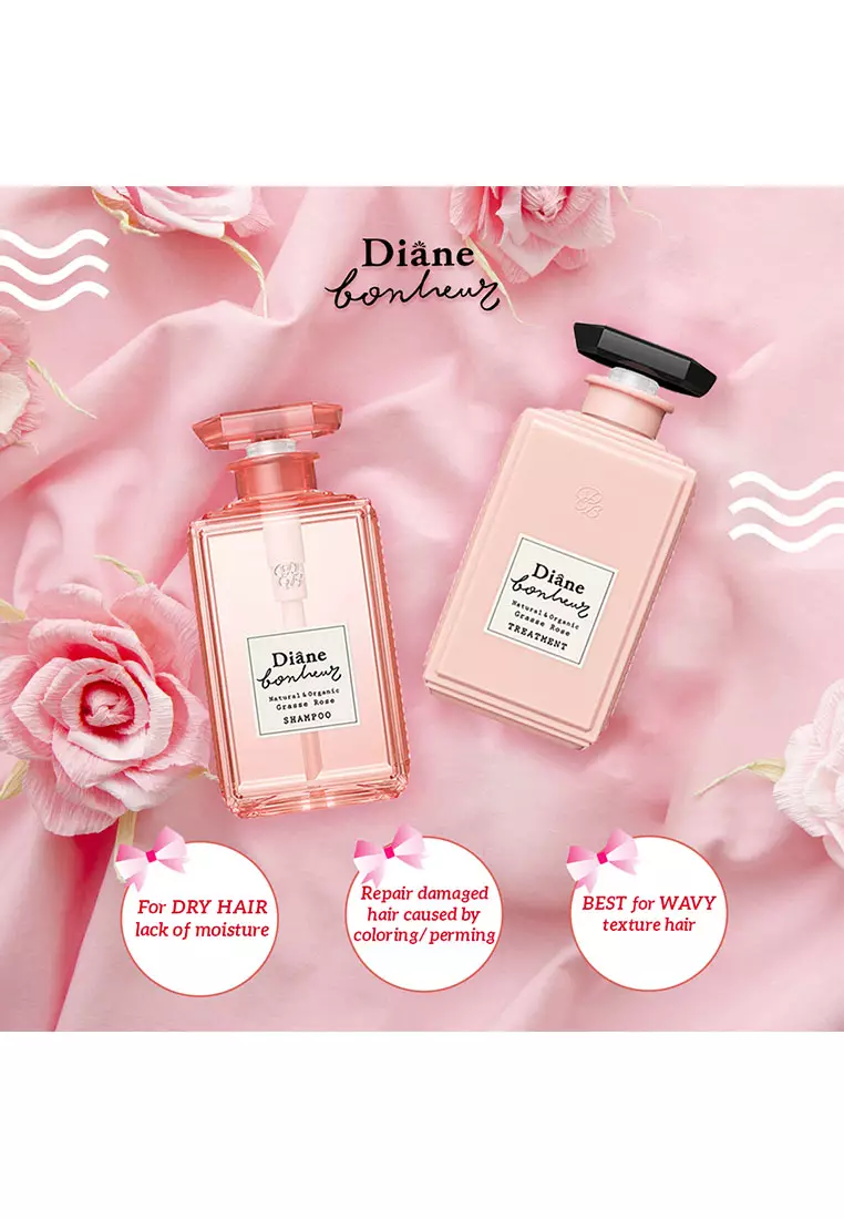Diane Bonheur Grasse Rose Treatment (Conditioner) 500 ML (Made in Japan)