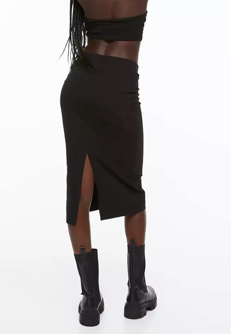 Buy H M Cotton Pencil Skirt 2024 Online ZALORA Singapore