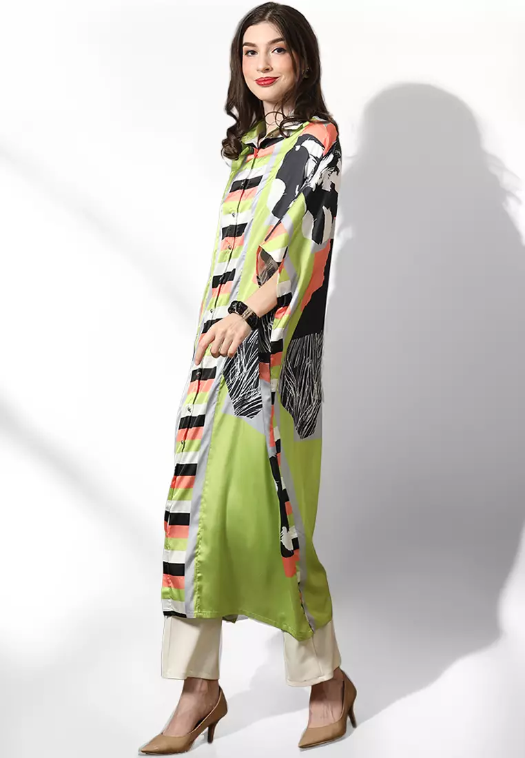 Kanzi Collared Kaftan