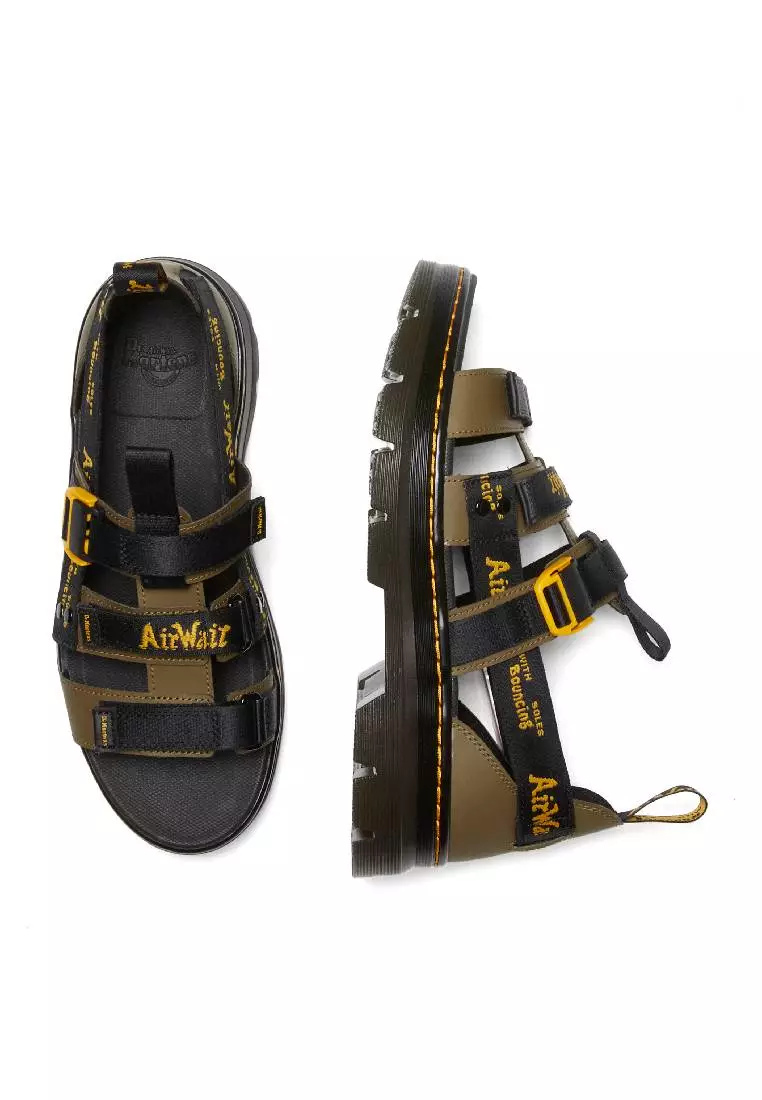 Dr. Martens PEARSON II LEATHER LOGO STRAP SANDALS 2024 Buy Dr