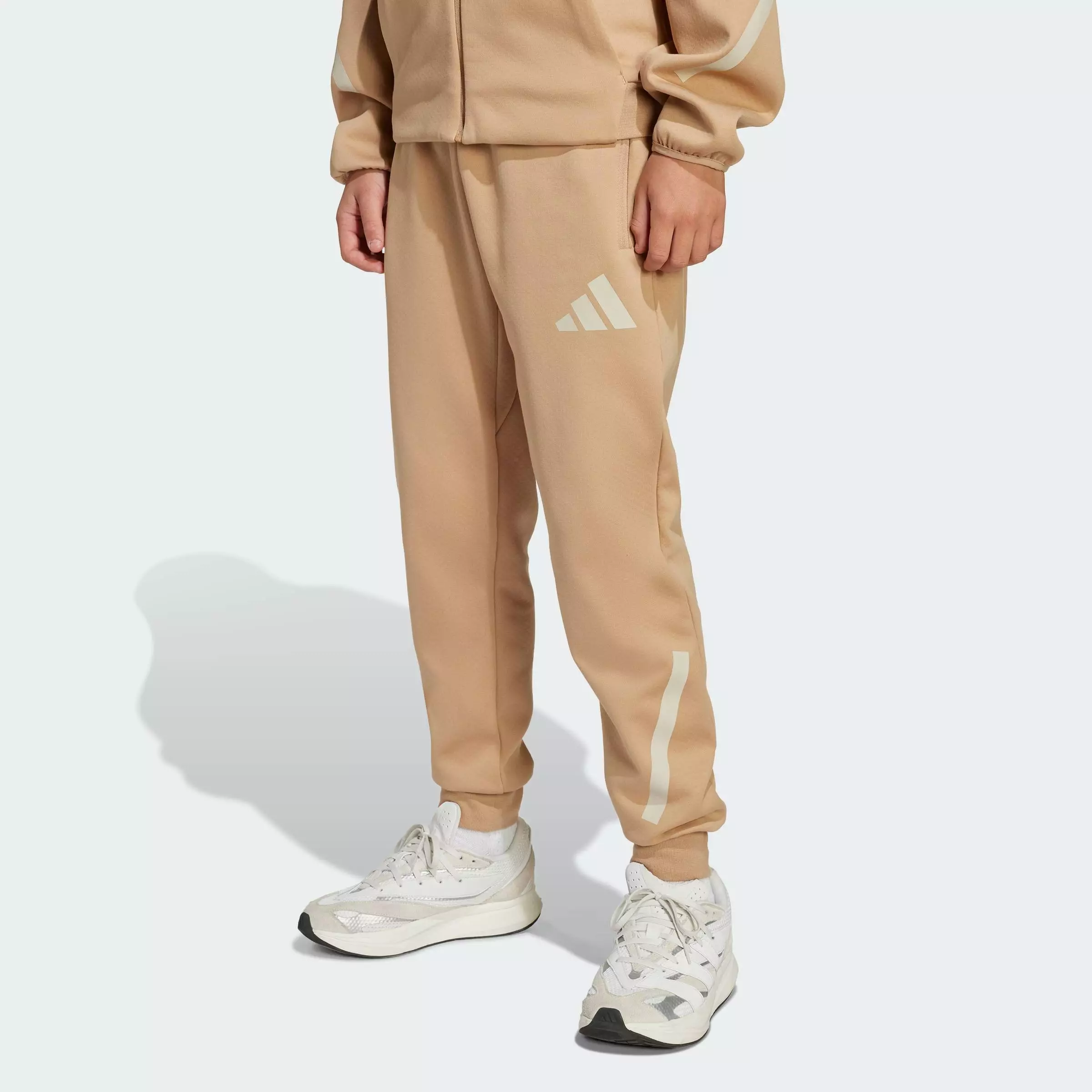 Buy ADIDAS Lifestyle Z.N.E. Tapered-Leg Pants Unisex Brown JW4002