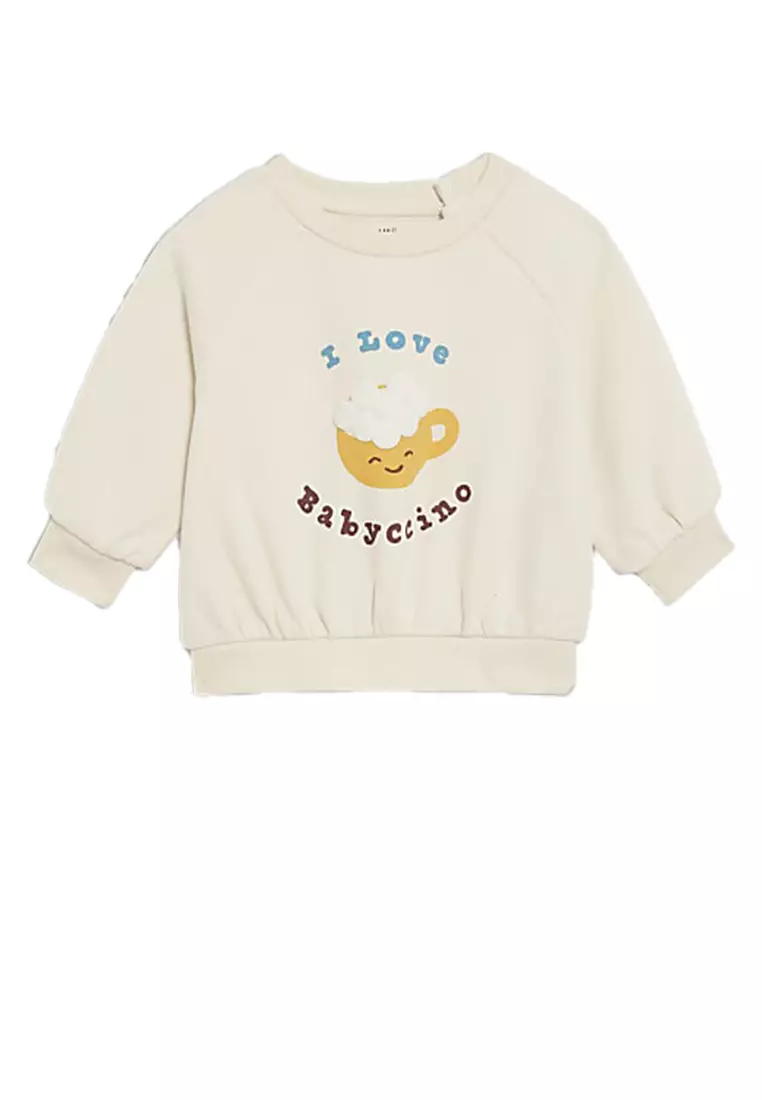 2pc Cotton Rich Babyccino Outfit