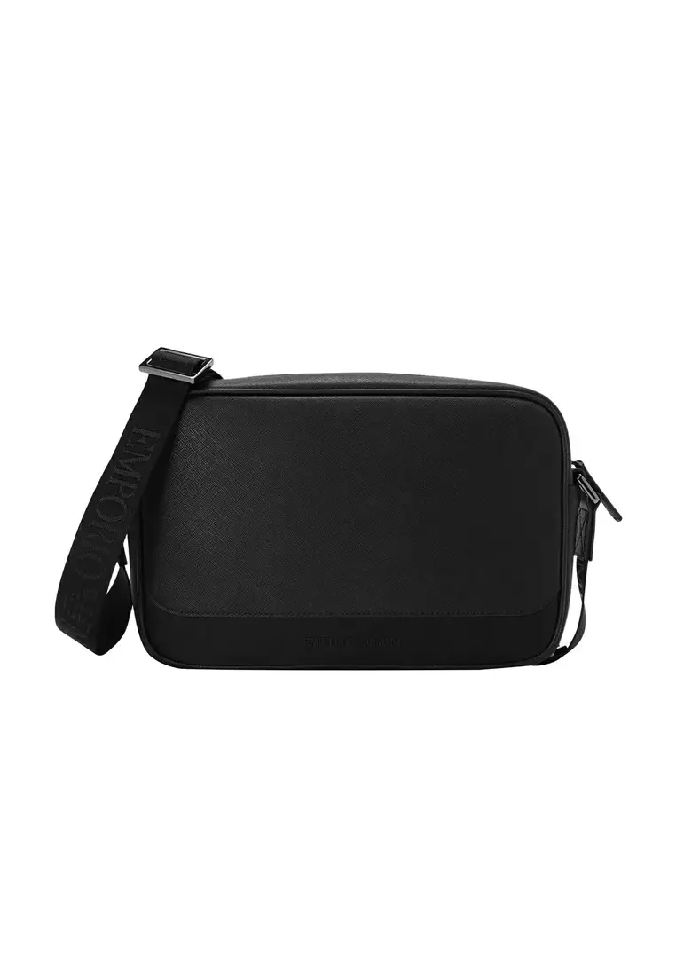 Men's Crossbody Bag in Black EM001783 AF13670