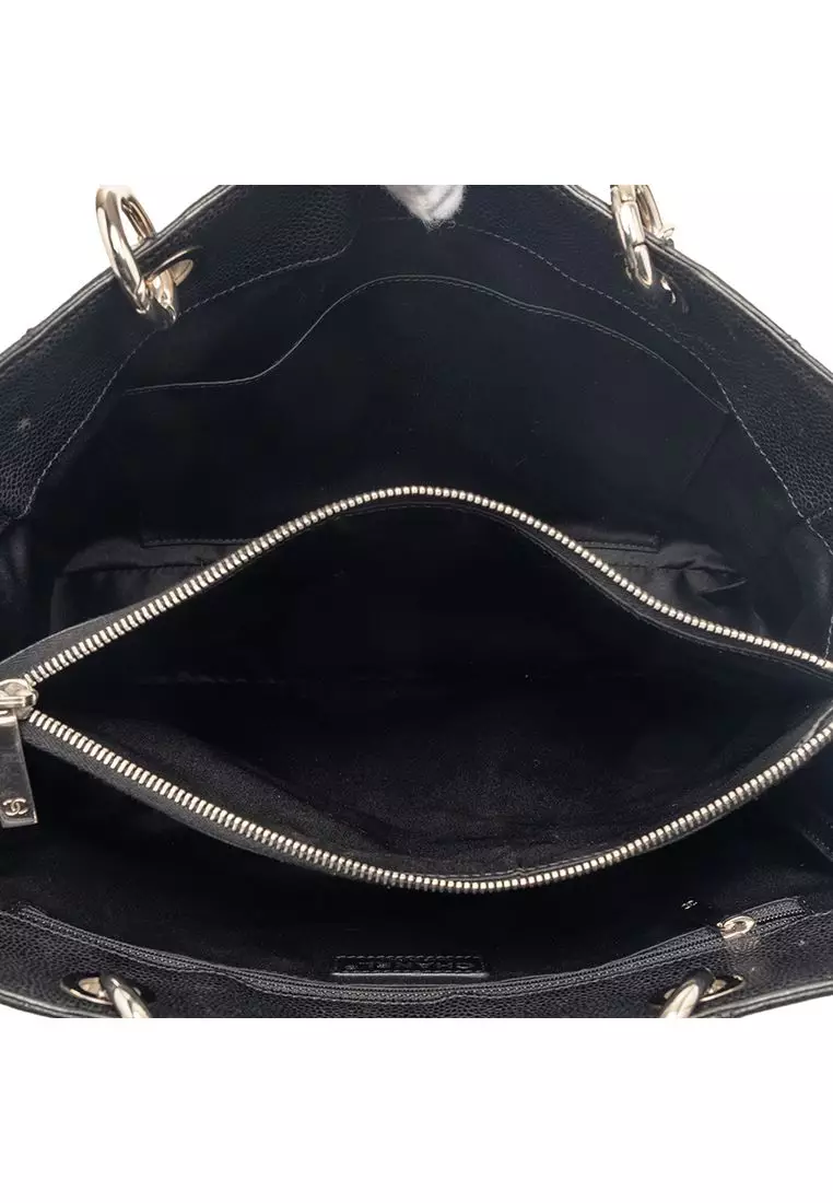 Pre-Loved Chanel Caviar Grand Shopping Tote