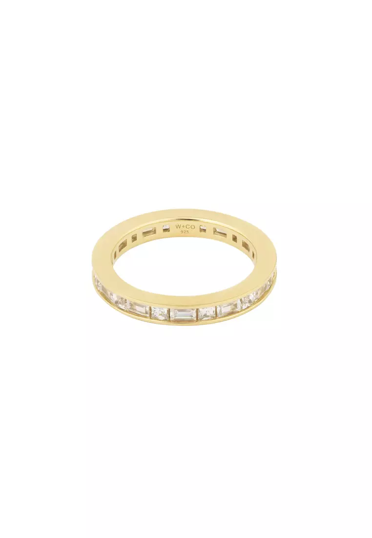 Classic Bold 14K Gold Vermeil Bangle | Wanderlust + Co 17