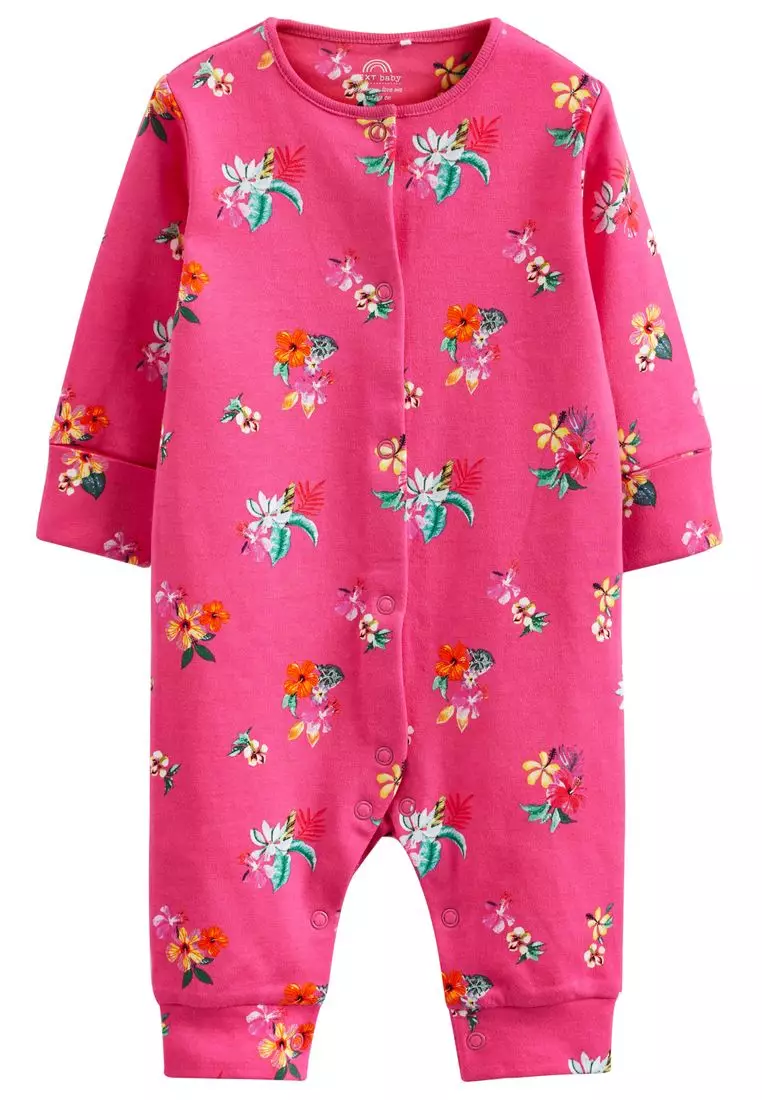 Baby girl cheap footless sleepsuits