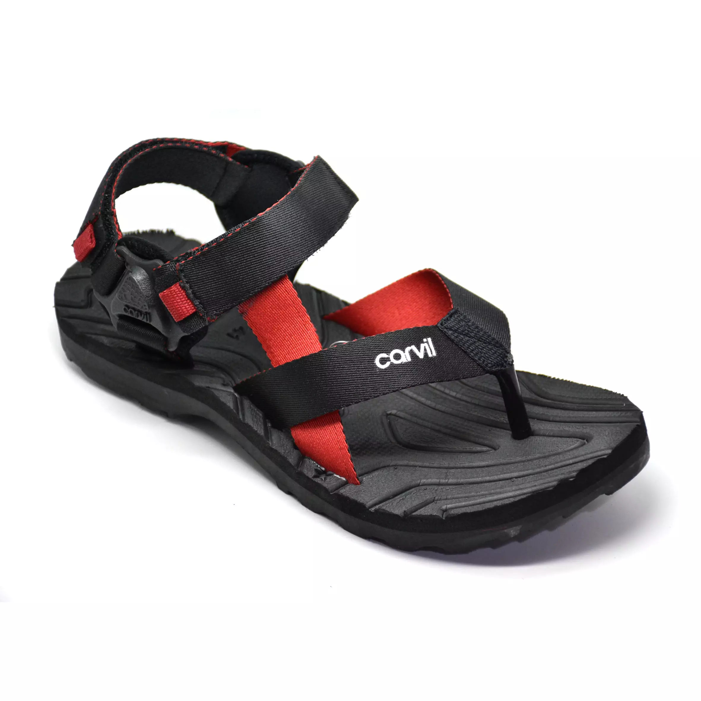 Carvil Sandal Gunung Pria Mechanica-GM Black/Red