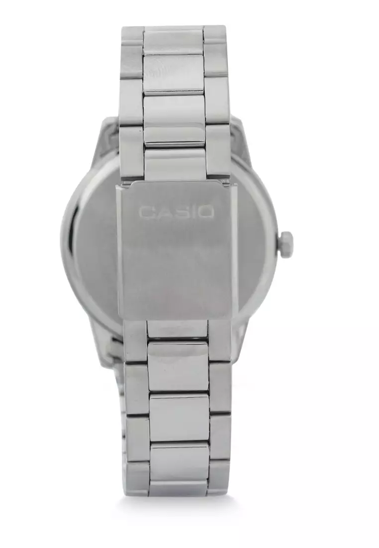 Casio Jam Tangan Pria - Silver White - Stainless Steel - MTP-1303D-7AVDF