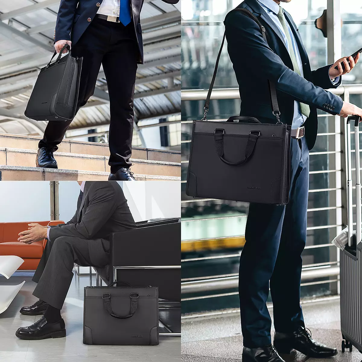 Mark Ryden MR8003 Tas Jinjing Kantor Kerja Laptop 15.6 Inch Business